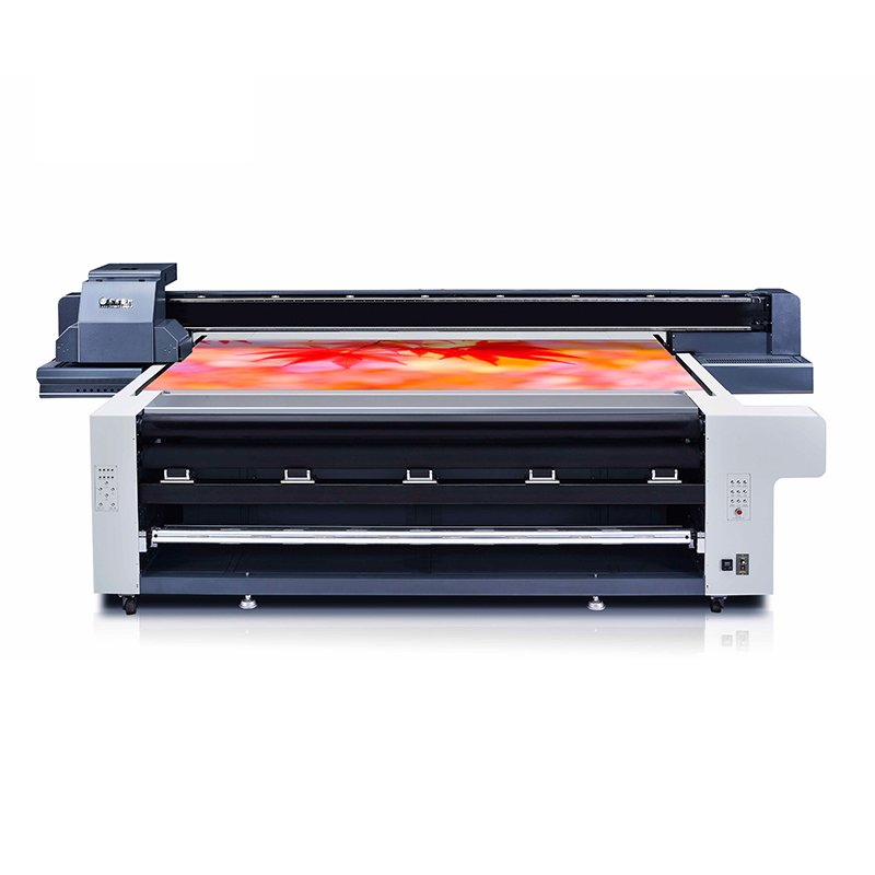 Orient Longke 2513 hybrid UV printer roll to roll printing and flatbed uv printing machine