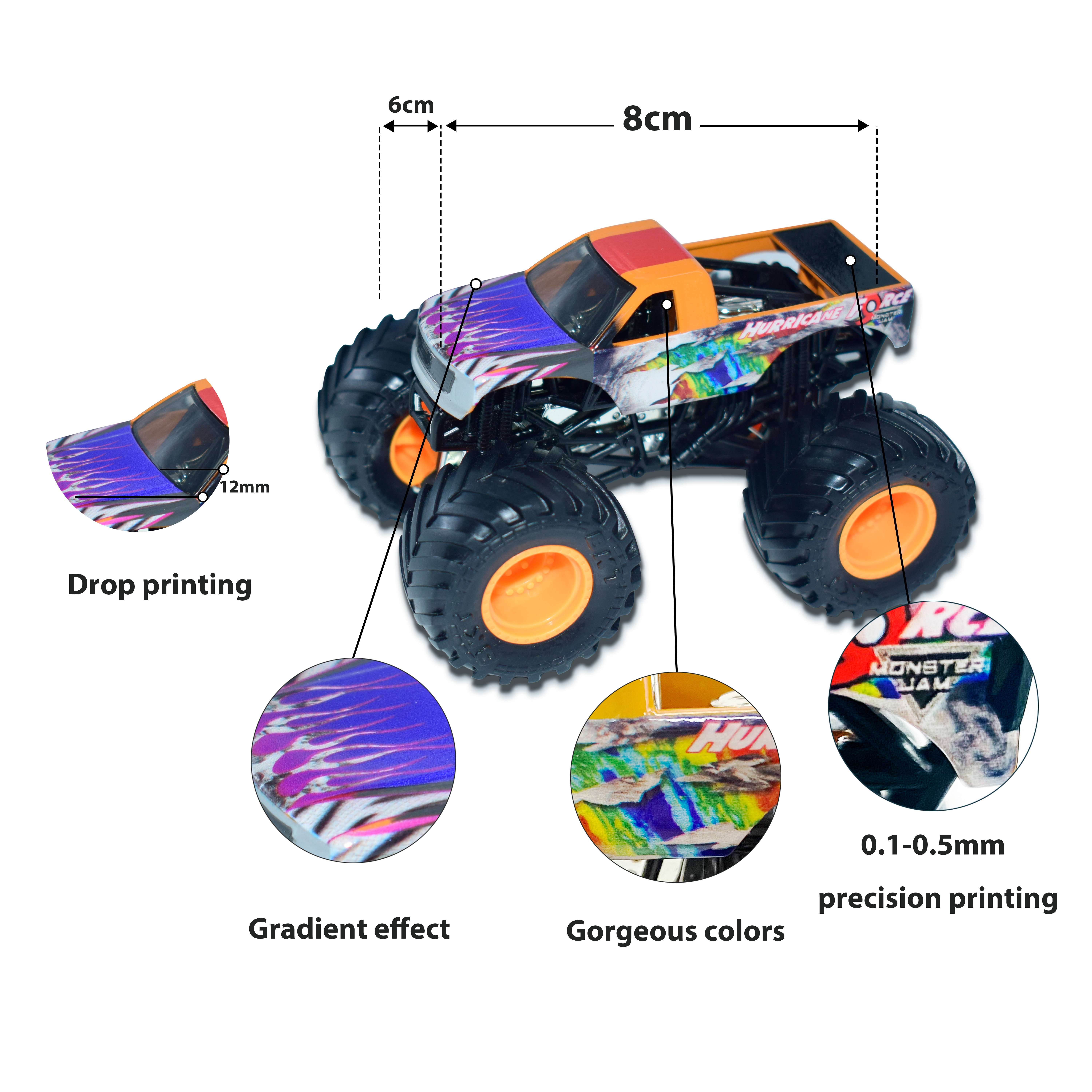 600dpi L1500mm SHK Flat toys factory hot wheels toy cars shell Uv Inkjet Print machine