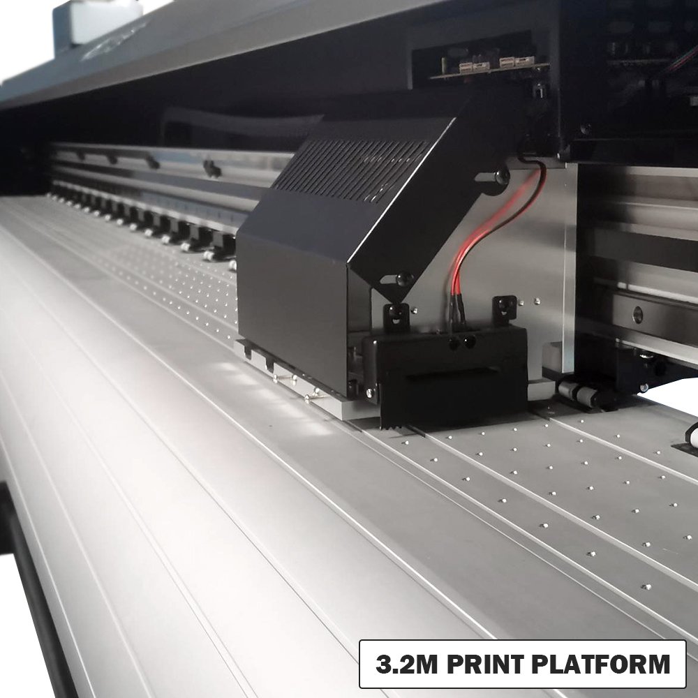 3.2 Meter 10 Feet Digital Banner Inkjet Printer Eco-Solvent & Solvent Ink for Business Advertising with Core Motor Components