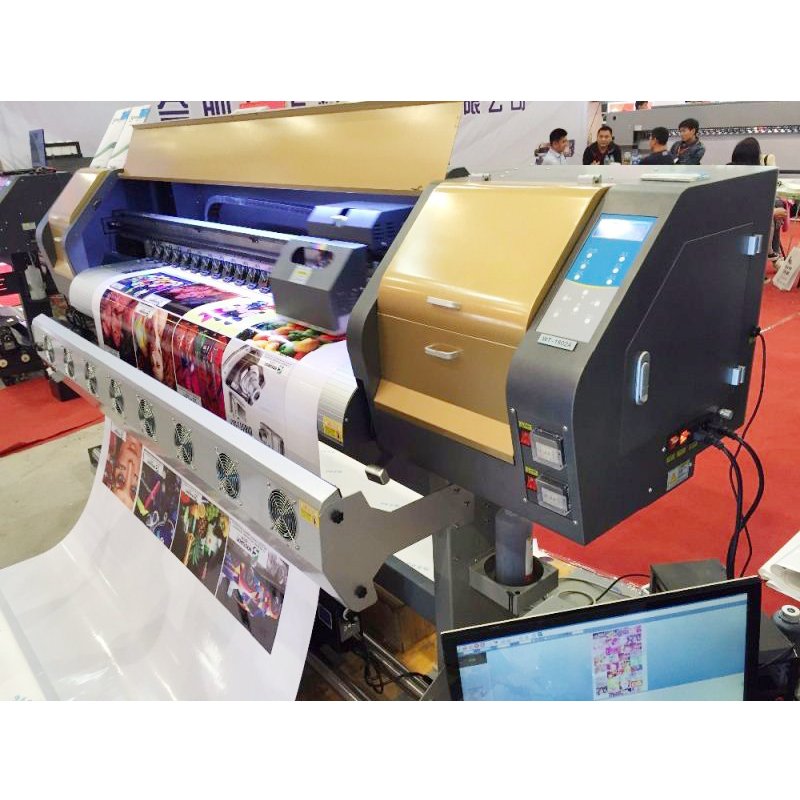 Funsun 1.8M Wide Format Outdoor Indoor Advertising Printing Inkjet Printer