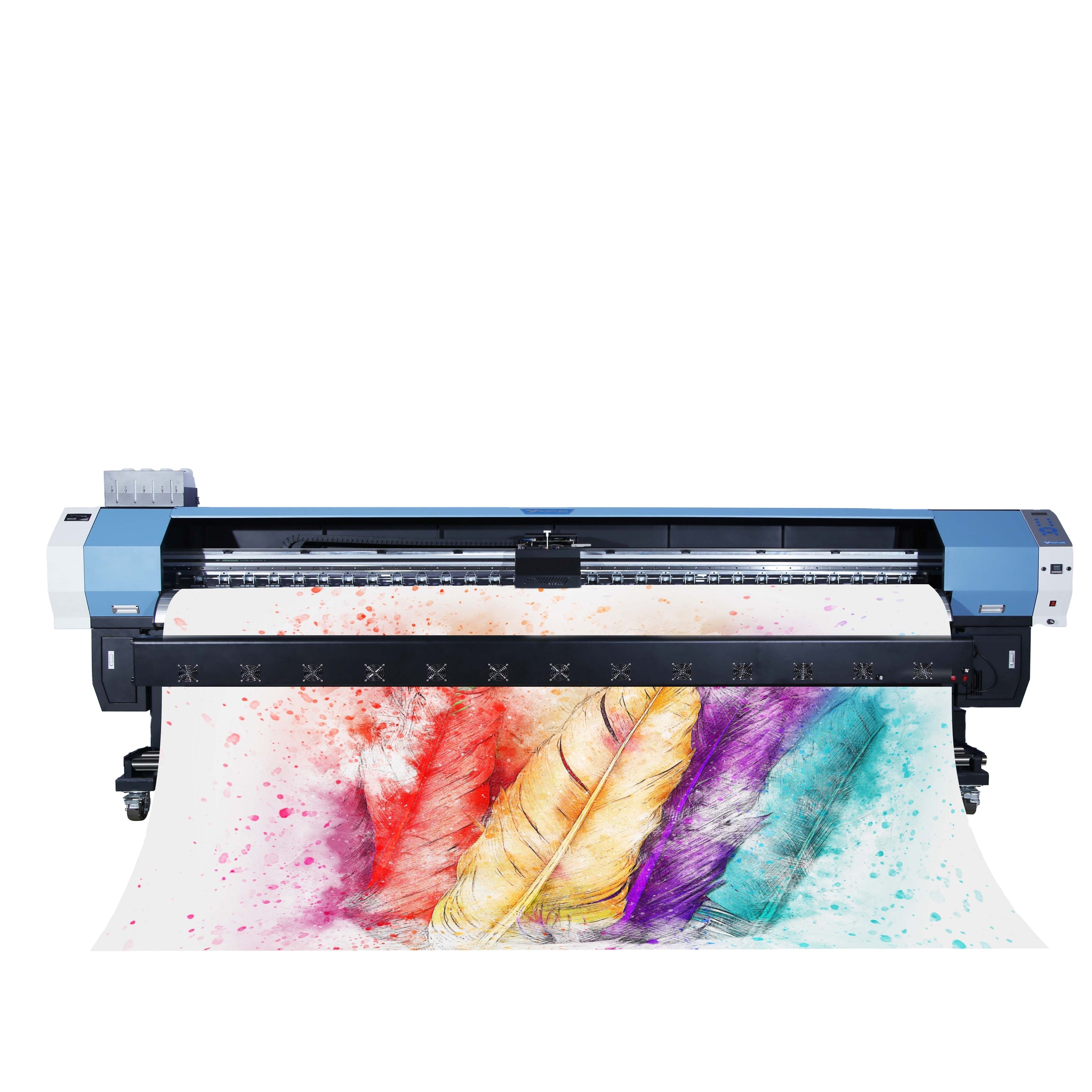 Fortune 3.2m UV Digital printer i3200 head for advertising light boxes wallpapers UV inkjet printer