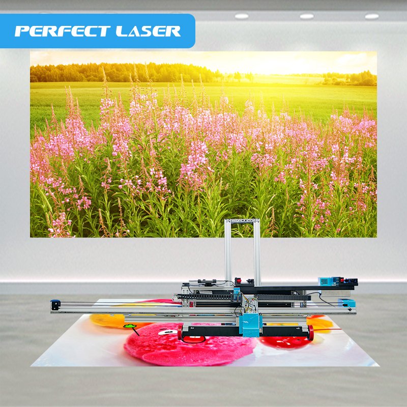 Perfect Laser High Quality Digital Direct To Outdoor Indoor Mural Paper 3D Vertical Uv Ink Wall Paint Printer Printing Machines