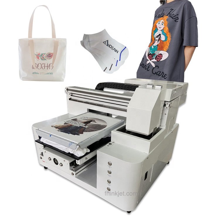 Newest Design DTG Printer A3 Pro XP600 Double Head Direct to T-Shirt Logo Print Digital Tshirt Printing Machines for Sale