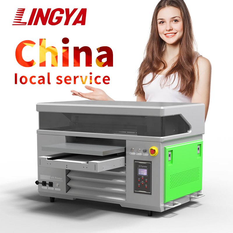 4060UV printer small A2 UV flatbed printer UV DTF Golf/earphone case/power bank multifunctional inkjet printer