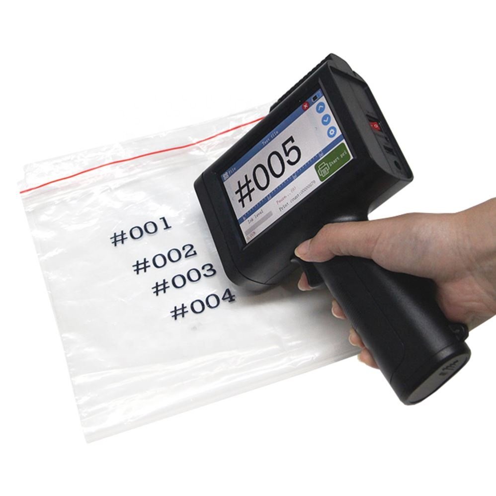 M10 Handheld Inkjet Printer expiry date printer of Production Coding Machine portable color printer for label