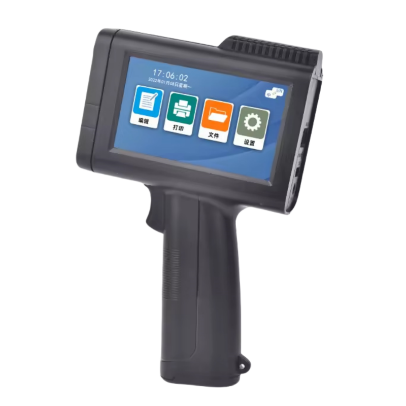 TES M10 high quality Capacitive screen handheld inkjet printer plastic bag stainless steel tube inkjet printer