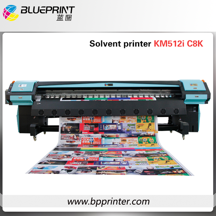 New 3.2m 10ft high resolution printing machine KM1024i KM512i industrial inkjet printer vinyl printer