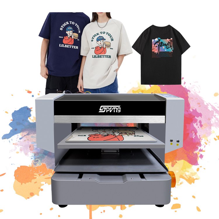 Henan Manufacturer DTG Textile Digital Inkjet Printer for T-shirts Printing Machine
