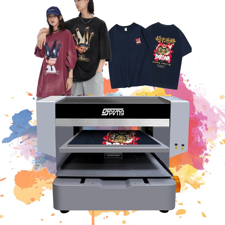Henan Manufacturer DTG Textile Digital Inkjet Printer for T-shirts Printing Machine