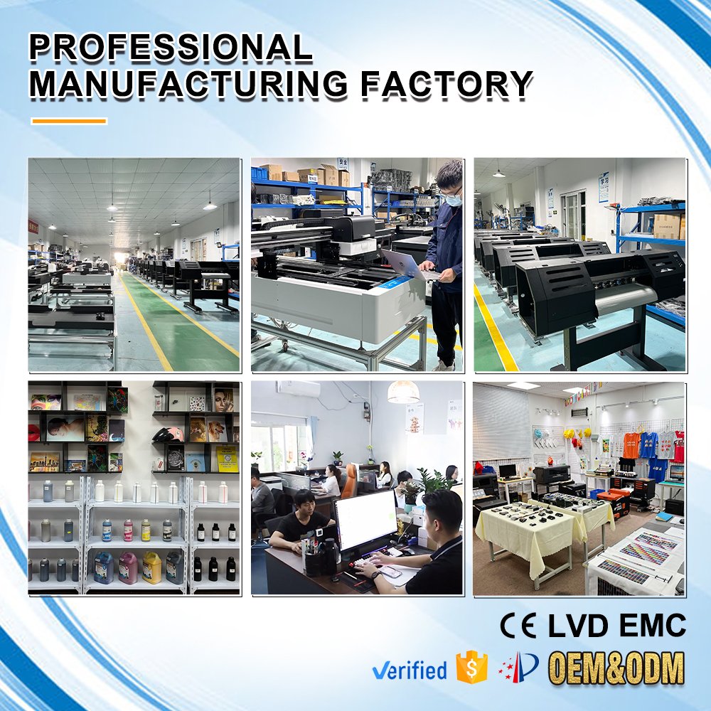 2024 High quality 13 in dtf printer t-shirt single head dtf printer clothing printing machine for small business dtf printers