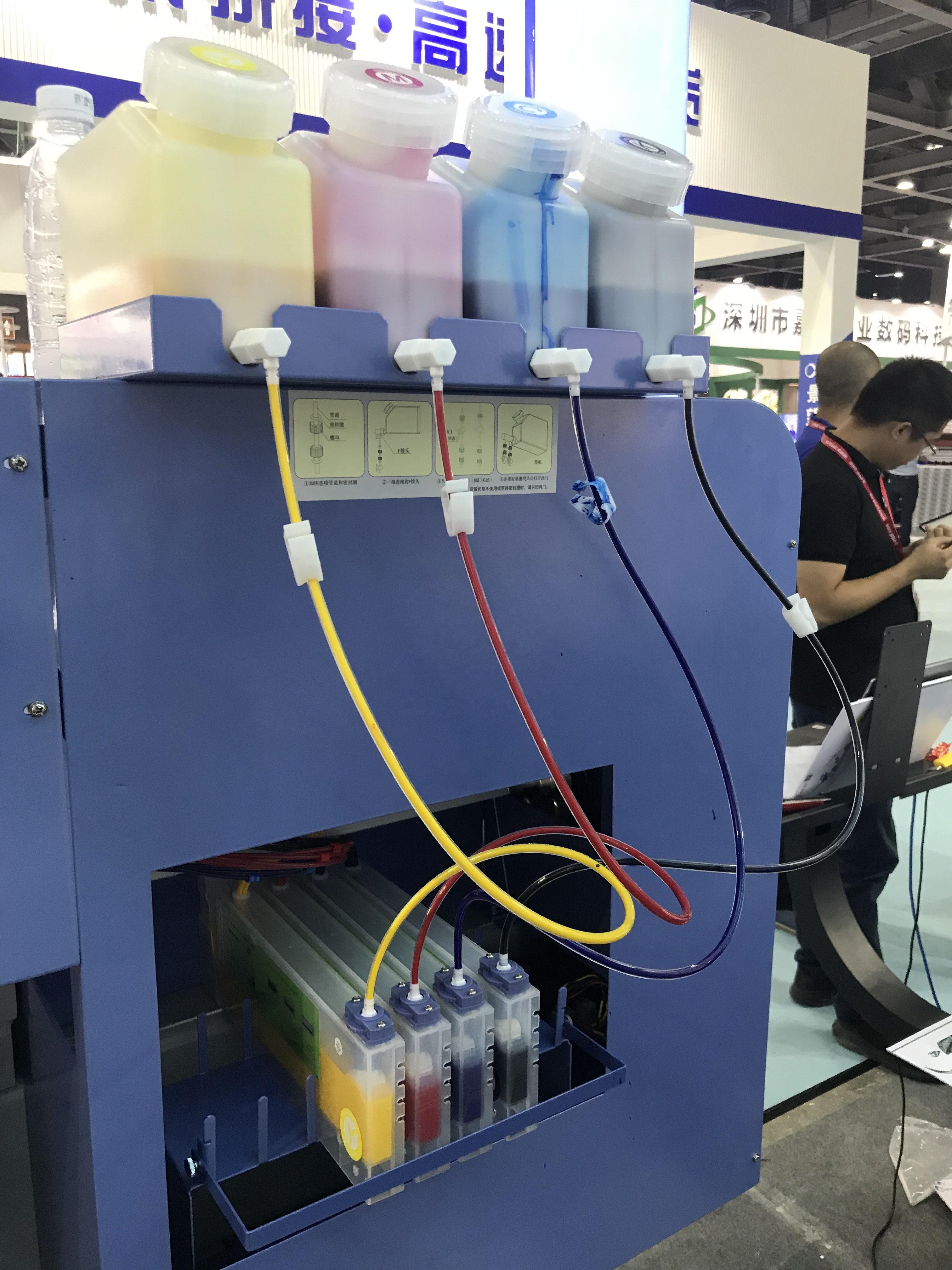 High quality ALLWIN E180 eco solvent printer with DX5 head 1440dpi in guangzhou
