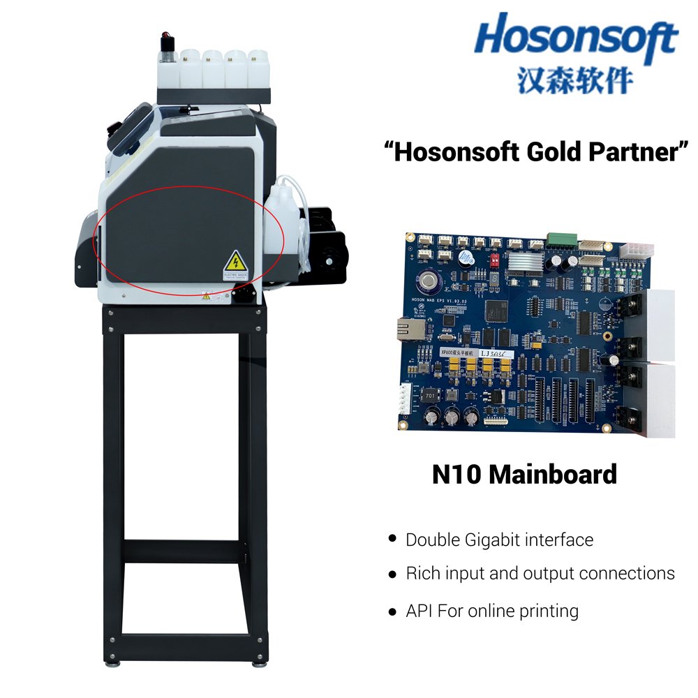 A3 DTF Printer Roll to Roll Fabric Inkjet Printers DTF Printer with Powder Shaking Machine