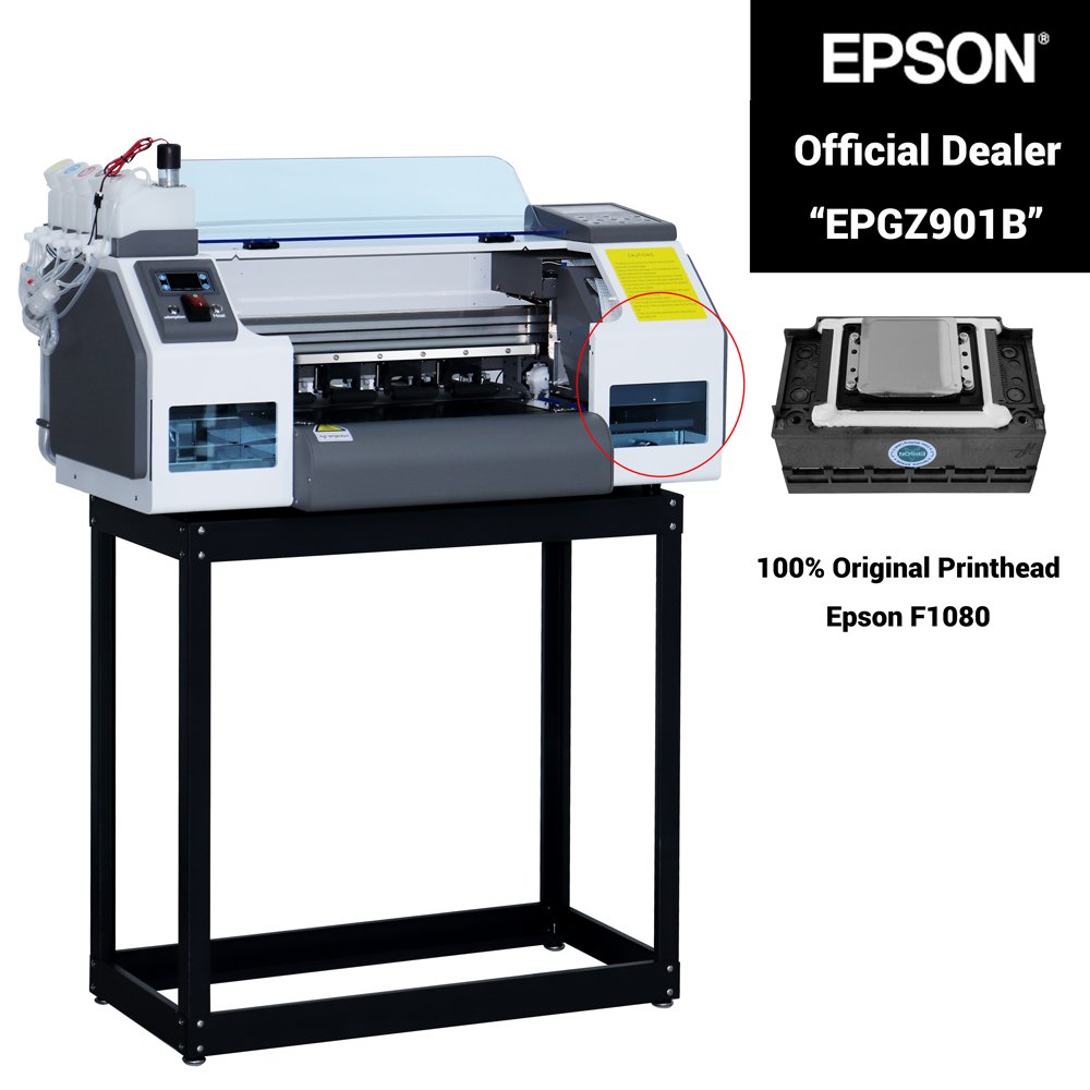 A3 DTF Printer Roll to Roll Fabric Inkjet Printers DTF Printer with Powder Shaking Machine
