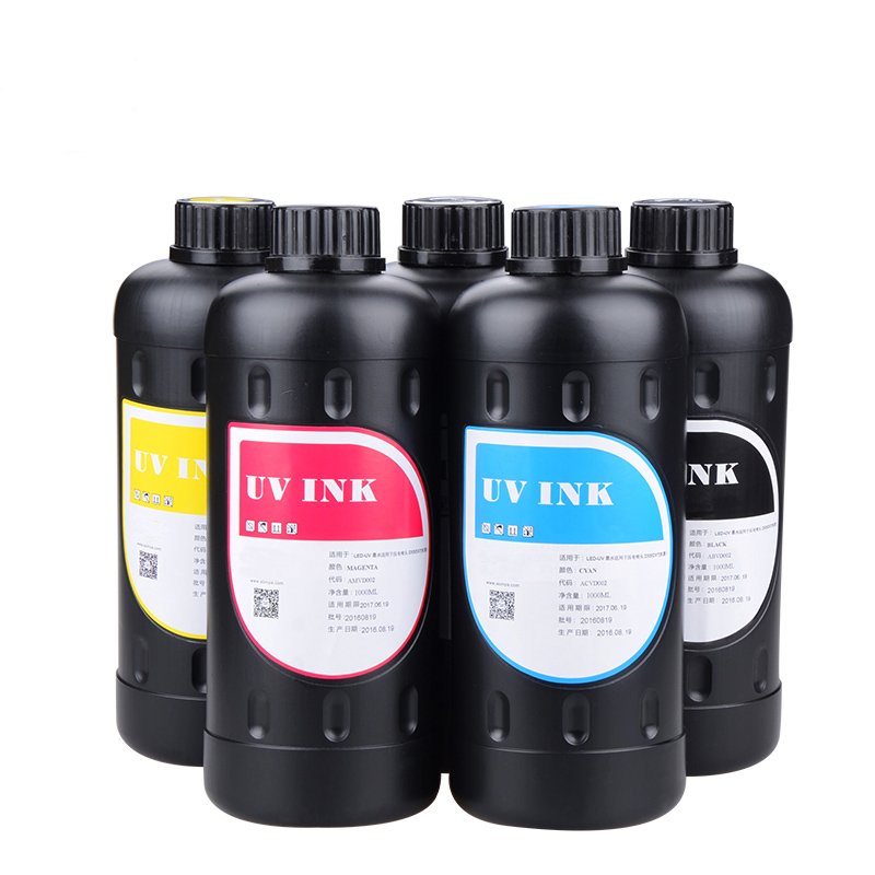 Digital printing Led UV flatbed printer Curable ink for dx5 printing head