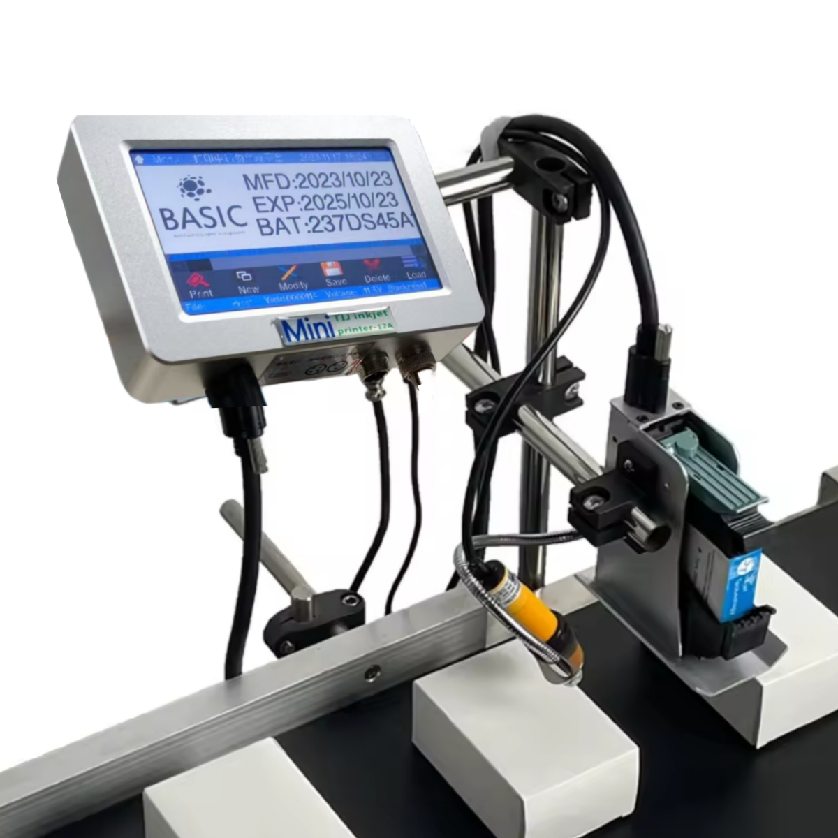 Industrial Production Batch Coding Packaging TIJ Online Automatic Expire Date Marking Machine Coding Printers