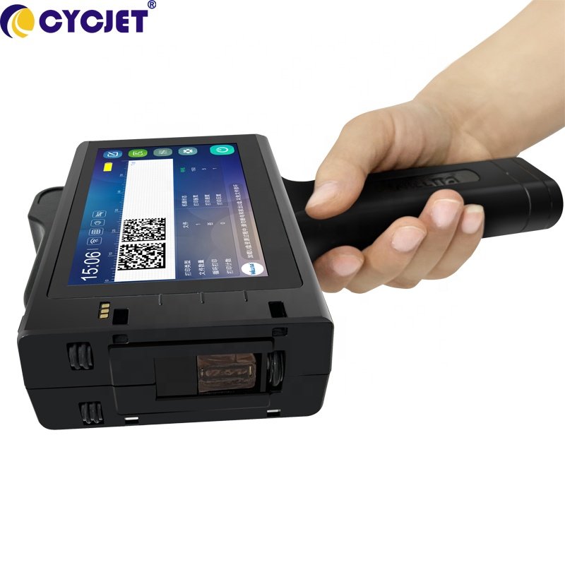 High Quality Thermal Inkjet Portable Expiry Date Hand Jet Batch Coding Machine Handheld Hand Held Inkjet Printer