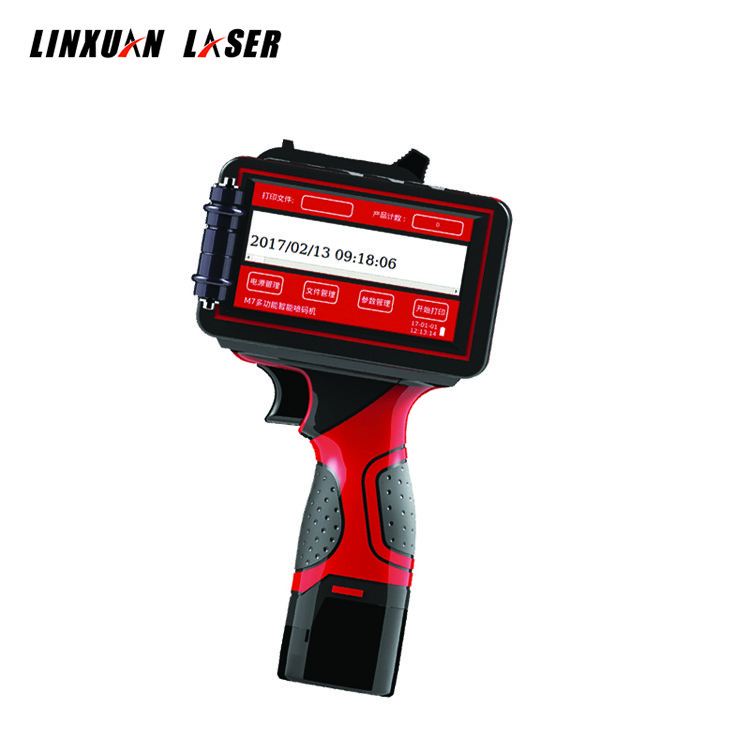 TIJ 2.5 technology ink cartridge handheld Injket printer coding machine for date, time, number, Chinese, English printing