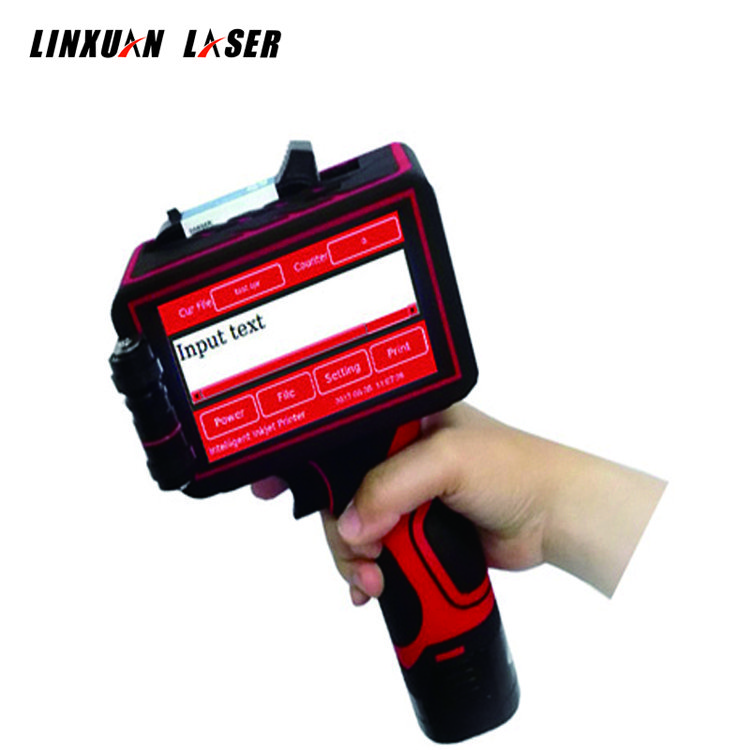 TIJ 2.5 technology ink cartridge handheld Injket printer coding machine for date, time, number, Chinese, English printing