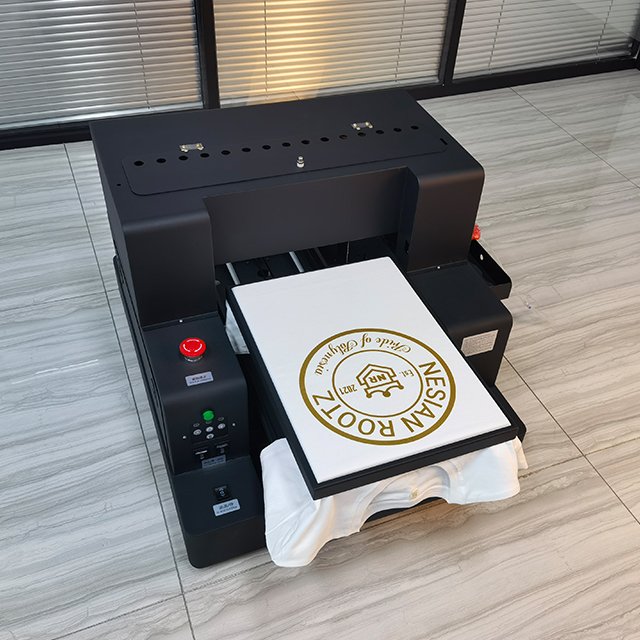 dtg printer t-shirt printing machine Multifunctional inkjet Printer Flatbed Automatic A4 dtg printer t-shirt printing machine