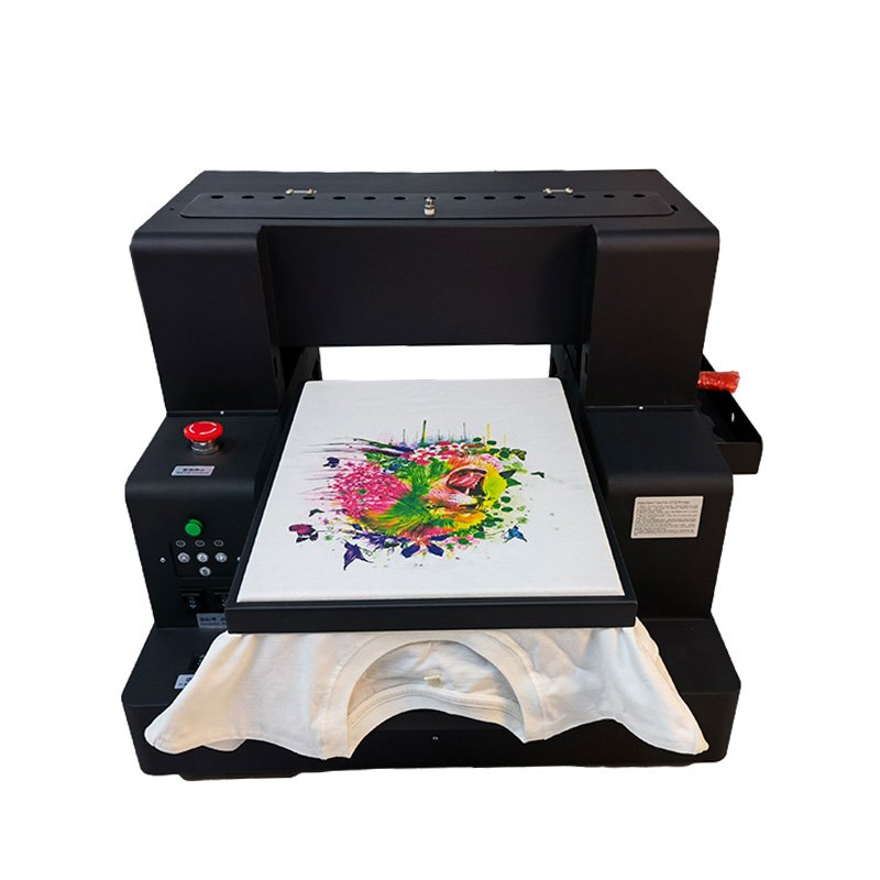 dtg printer t-shirt printing machine Multifunctional inkjet Printer Flatbed Automatic A4 dtg printer t-shirt printing machine
