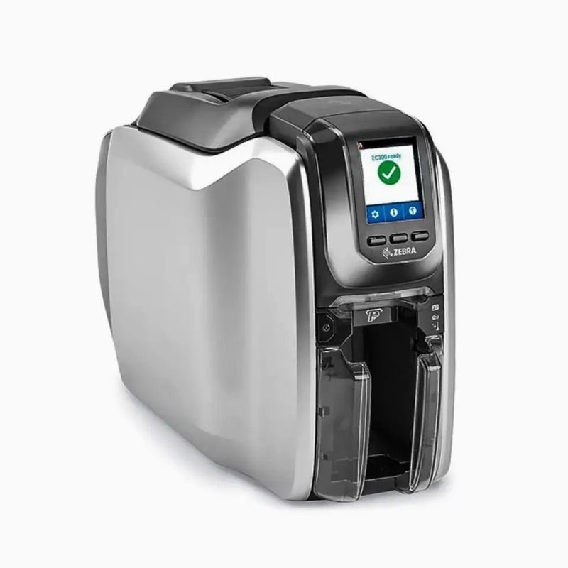 Factory Customized Zebra ZC300 Double-Sided 300dpi Plastic Id Card Thermal Printer Machine