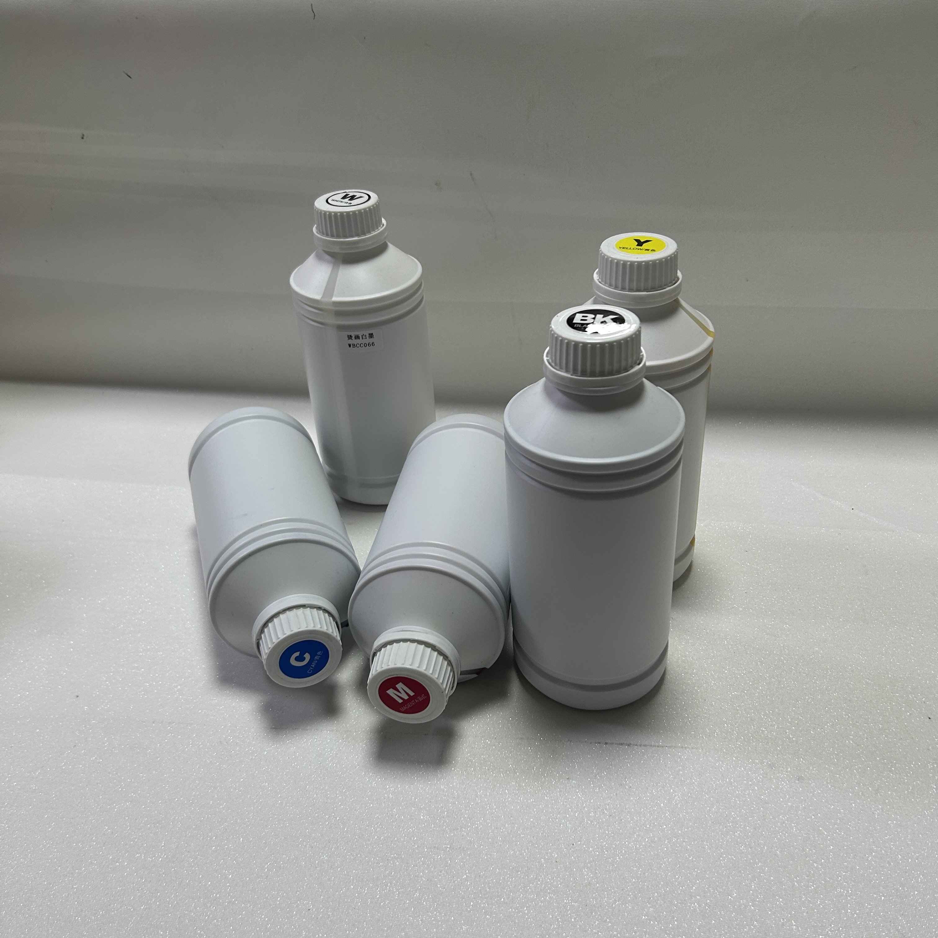 1000ml premium textile pigment DTF Film ink color kit White ink For xp600 i3200 glow printer dtf transfer