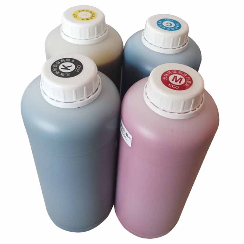 1000ml premium textile pigment DTF Film ink color kit White ink For xp600 i3200 glow printer dtf transfer