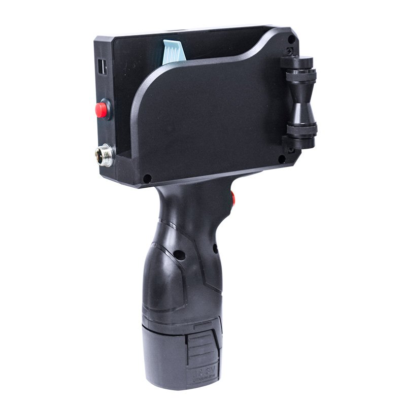 4.3Inch Touch Screen 12.7mm Handheld Smart Inkjet Batch Coding Expiry Date Sticker Printer