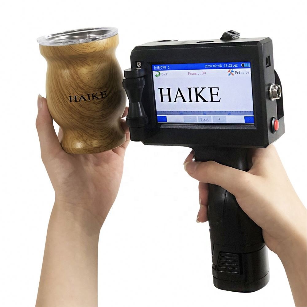 Waterproof Mobile Inkjet Printer For Printing Leather On Various Surfaces