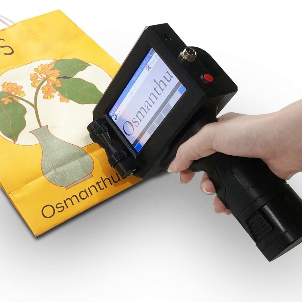 Waterproof Mobile Inkjet Printer For Printing Leather On Various Surfaces