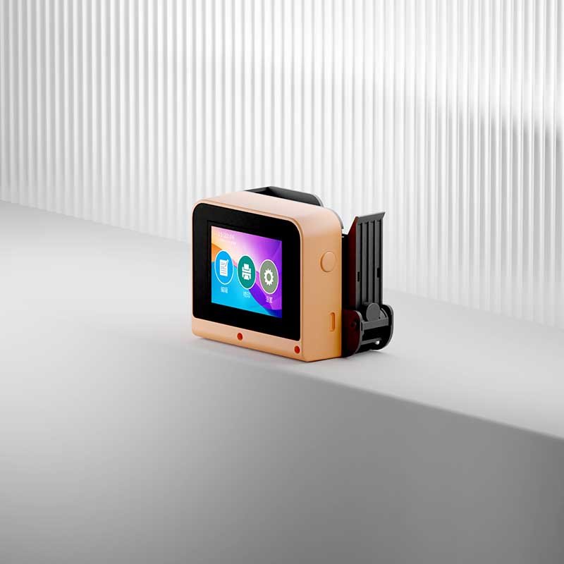 andheld Inkjet Printer for Paper Plastic Wood Metal Glass Batch Code Expiry Date Portable Touch Screen Coding Machine