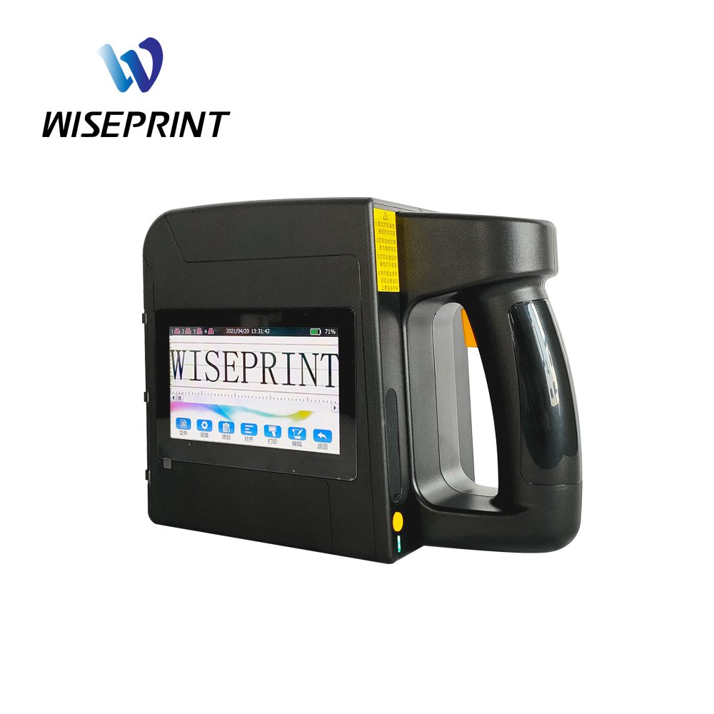 Wiseprint B85 100mm thermal foaming large character expiry date coding machine handheld printer gun handheld inkjet printer