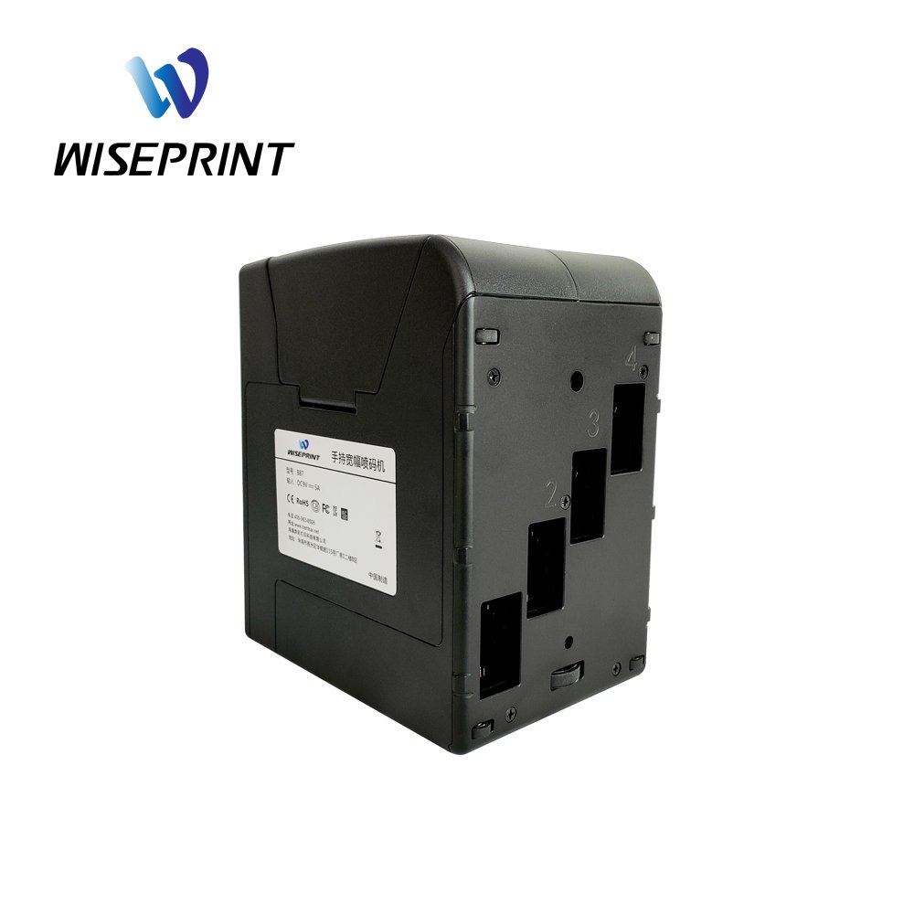 Wiseprint B85 100mm thermal foaming large character expiry date coding machine handheld printer gun handheld inkjet printer