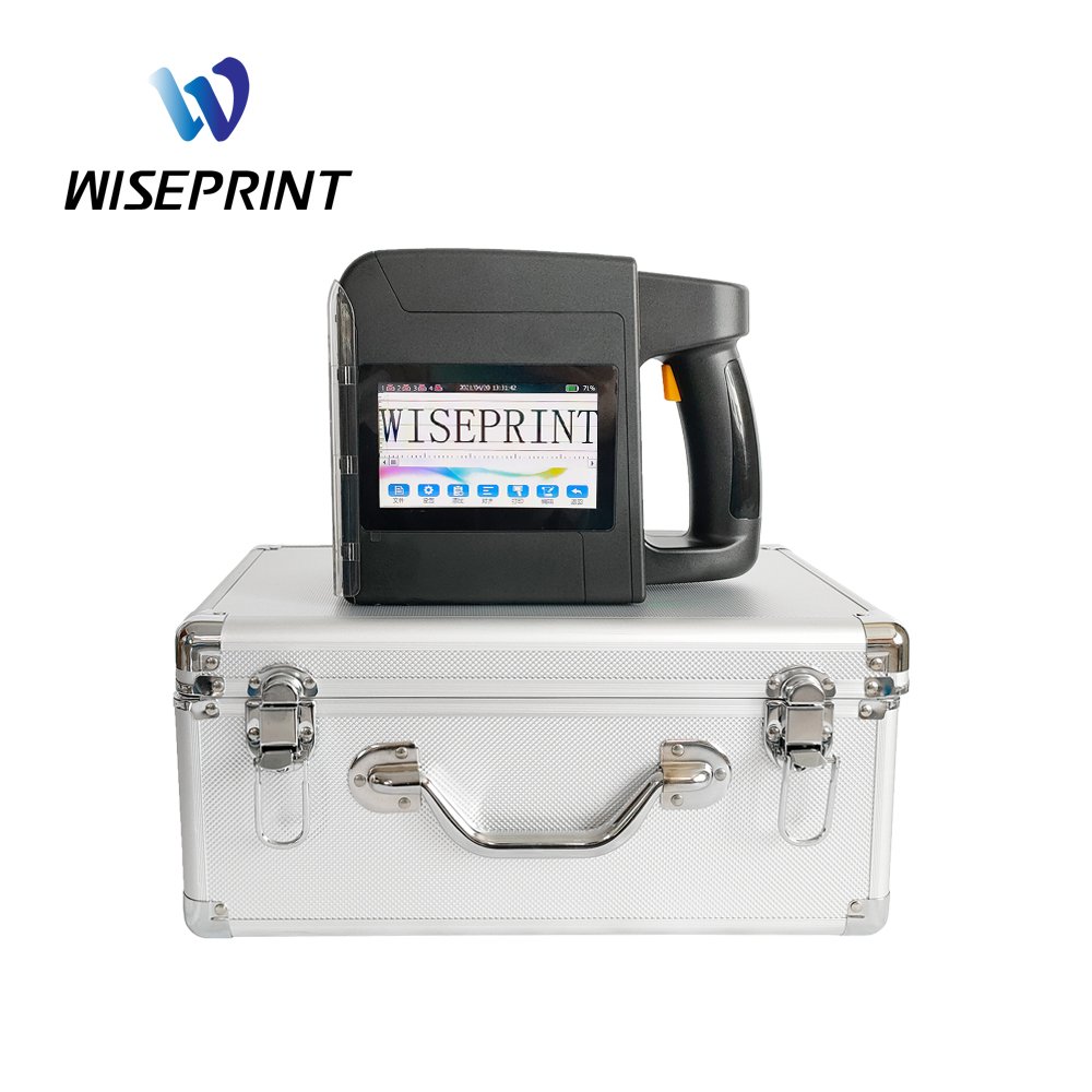 Wiseprint B85 100mm thermal foaming large character expiry date coding machine handheld printer gun handheld inkjet printer