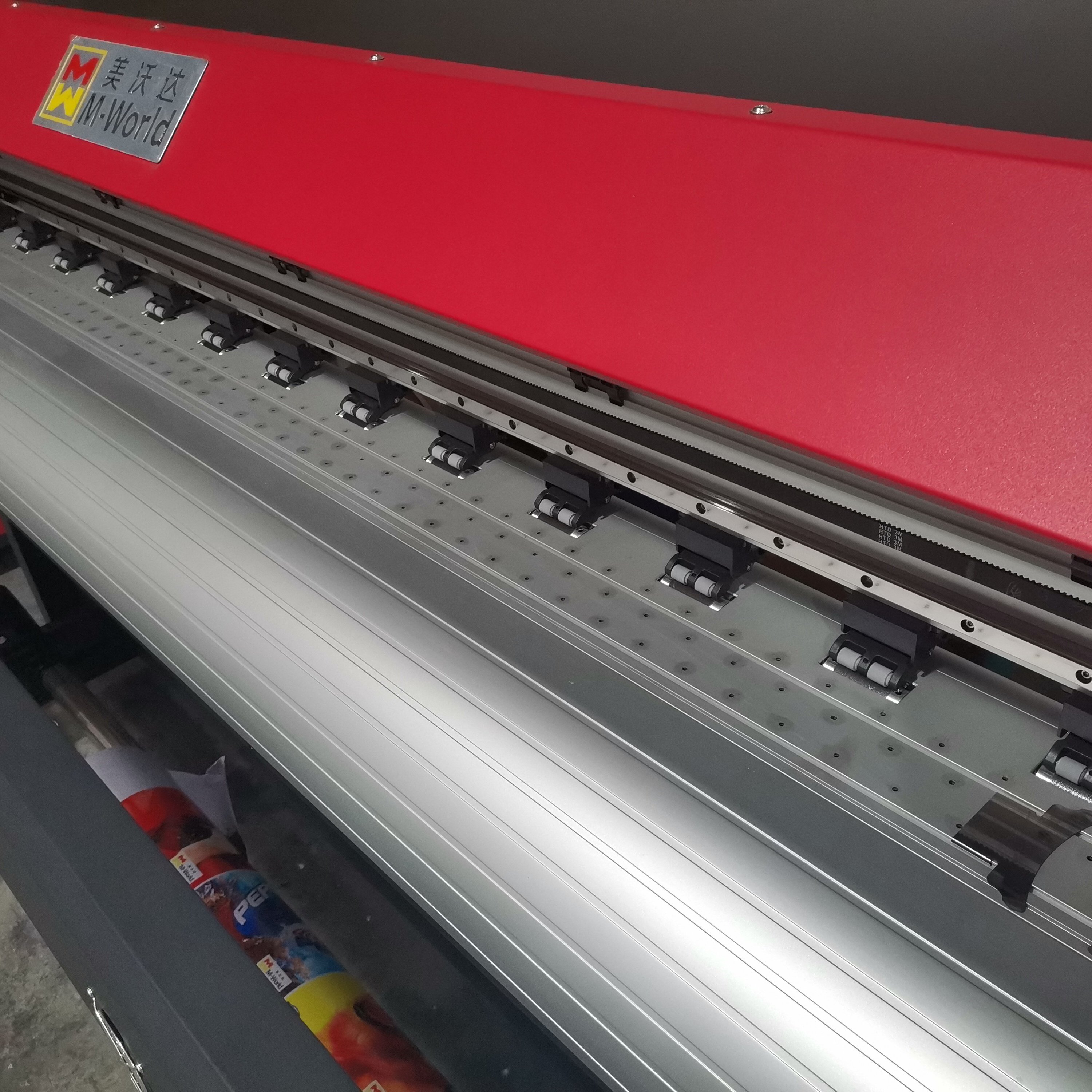 5ft competitive High Speed 1.8m Digital Vinyl Printer Eco Solvent Inkjet Plotter Printer with single or double heads