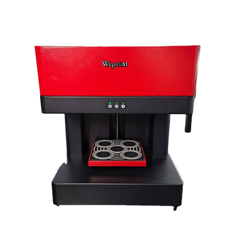 2021 Automatic Inkjet Printers 3D Food coffee edible Cake Printer with CE Certificate