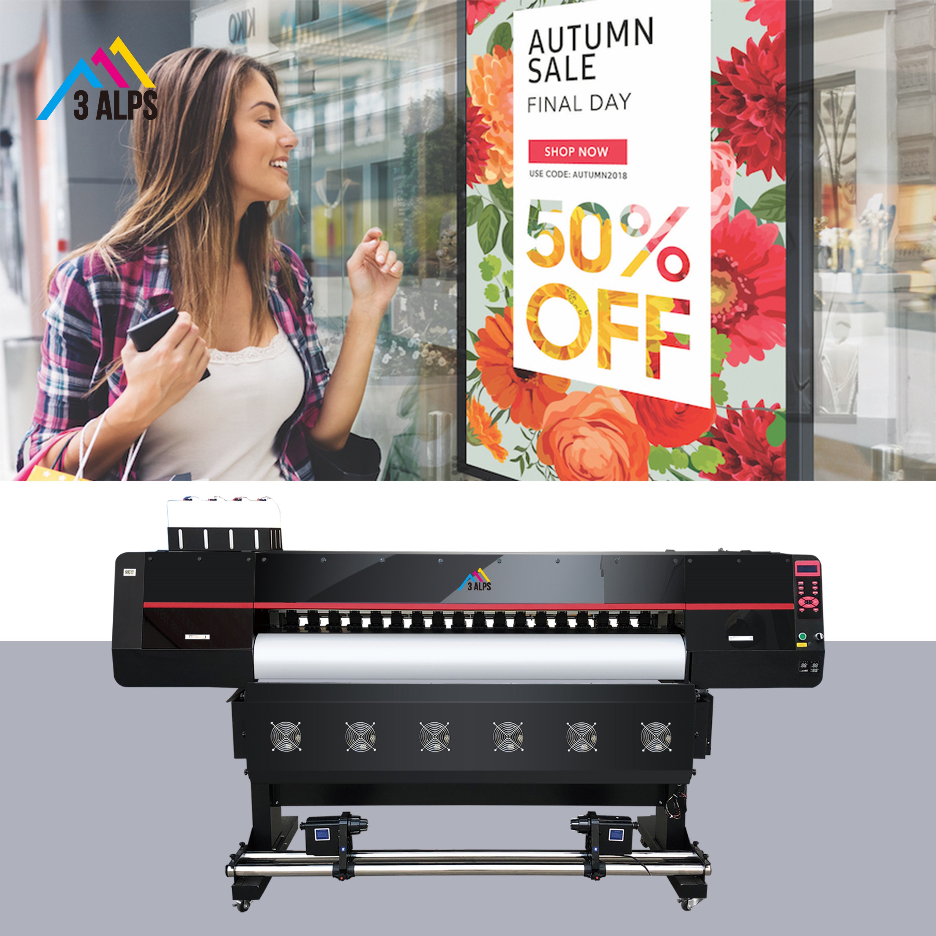 Inkjet printers multifunction digital inkjet printing machine for advertising industry