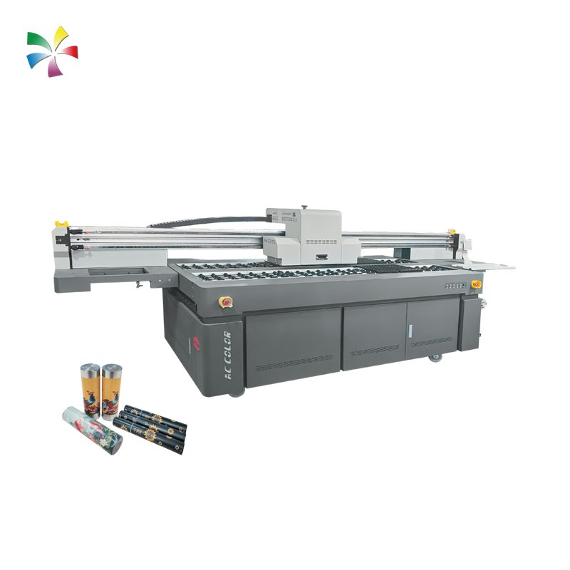 Bottle 360 Rotary Speed Round Inkjet Industrial Printing High Speed UV Cylinder Printer
