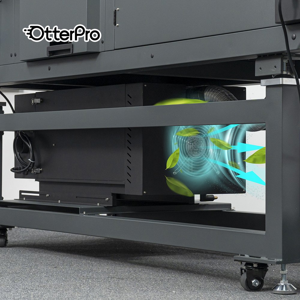 OtterPro All In One DTF Printer Manufacturer Inkjet Printer Pet Film Industrial DTF Printer with Shaker and Dryer Oven