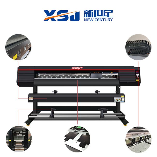 Stormjet SJ7160S/SJ7162TS F1440-A1/Dx5/I3200-A1 1.6M Storm Jet Sublimation/Eco Solvent Printer Inkjet Printer
