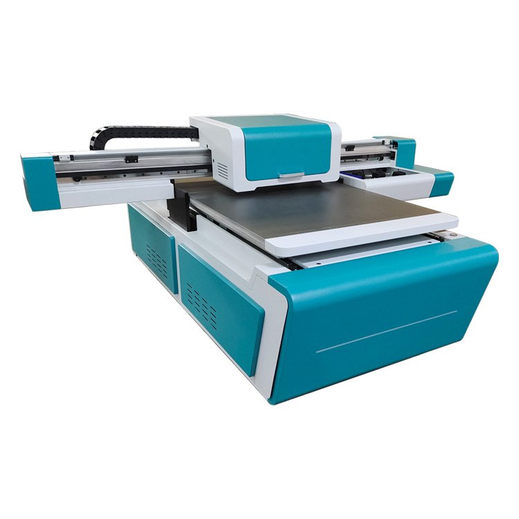 Direct To Substrate A1 UV Flatbed Printer Digital Inkjet Printer i1600 heads White+Color+Varnish AB Film Sticker UV DTF Printer
