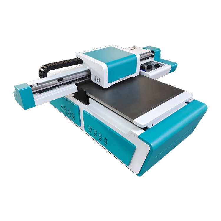 Direct To Substrate A1 UV Flatbed Printer Digital Inkjet Printer i1600 heads White+Color+Varnish AB Film Sticker UV DTF Printer