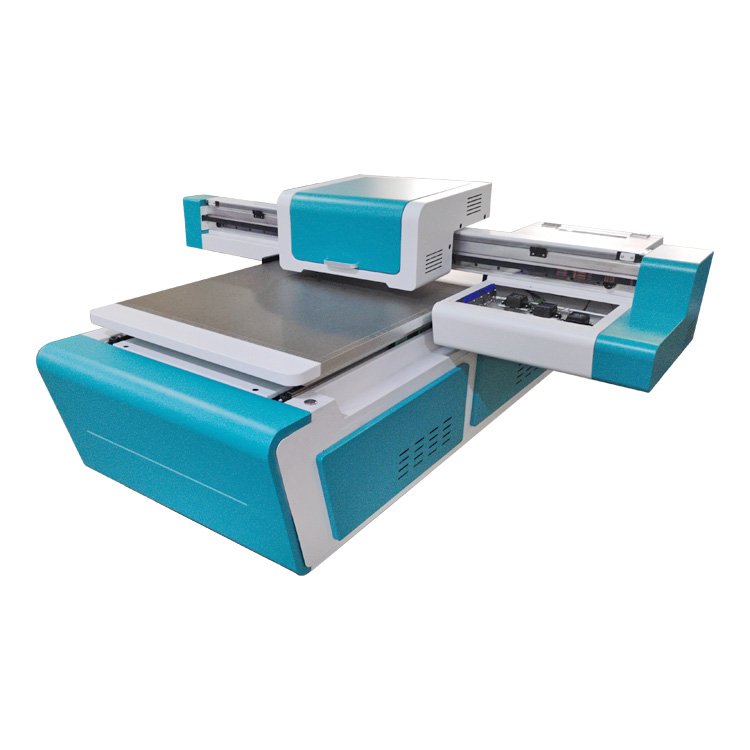 Direct To Substrate A1 UV Flatbed Printer Digital Inkjet Printer i1600 heads White+Color+Varnish AB Film Sticker UV DTF Printer