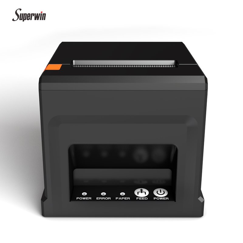 Wholesale Label Thermal Printer ZJ-8360 80mm Sticker Printer Machine Bar Code Printer Usb Stock Direct Line Thermal 260 Mm/s