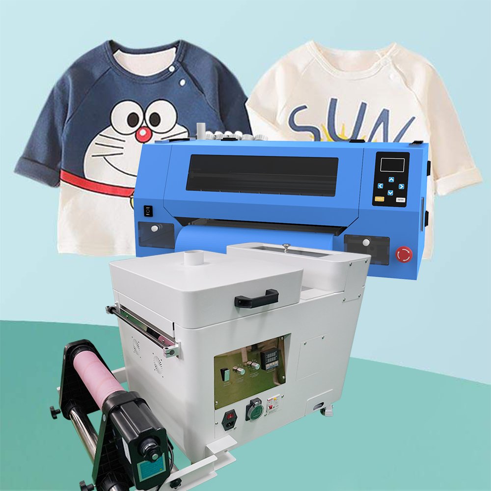 A3 30CM DTF Printer Metal Desktop Multifunction single-head Printer Custom logo Inkjet Garment Graphic Printer
