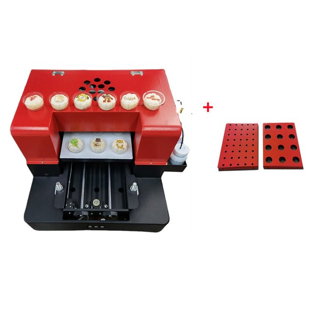 A4 Size Food Dessert Printer With Edible Ink Print Machine For Sugar Fondant Cookies Chocolate Beans Macaron Printing