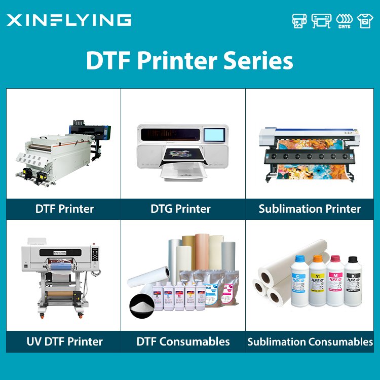 USA warehouse 16 inch dtf printer a2 size dual i1600 heads dtf printer roll to roll with laminating machine