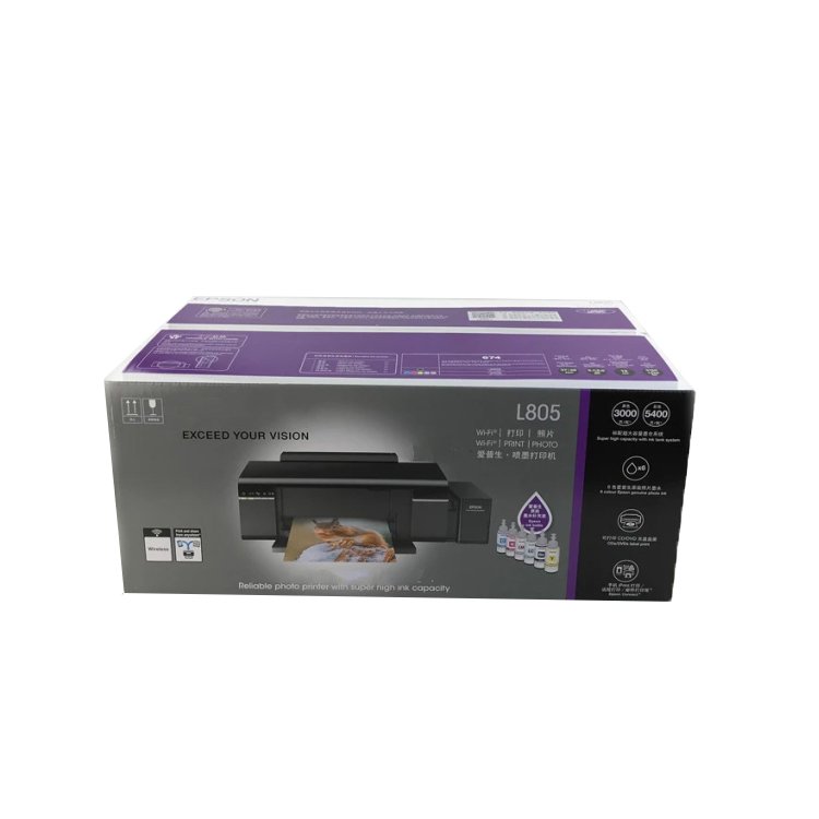Hot Sale Six Color Label Continue Inkjet Printer On Sales A4 Model Automatic Desktop Id Card Uv Inkjet Printer For Epson L805