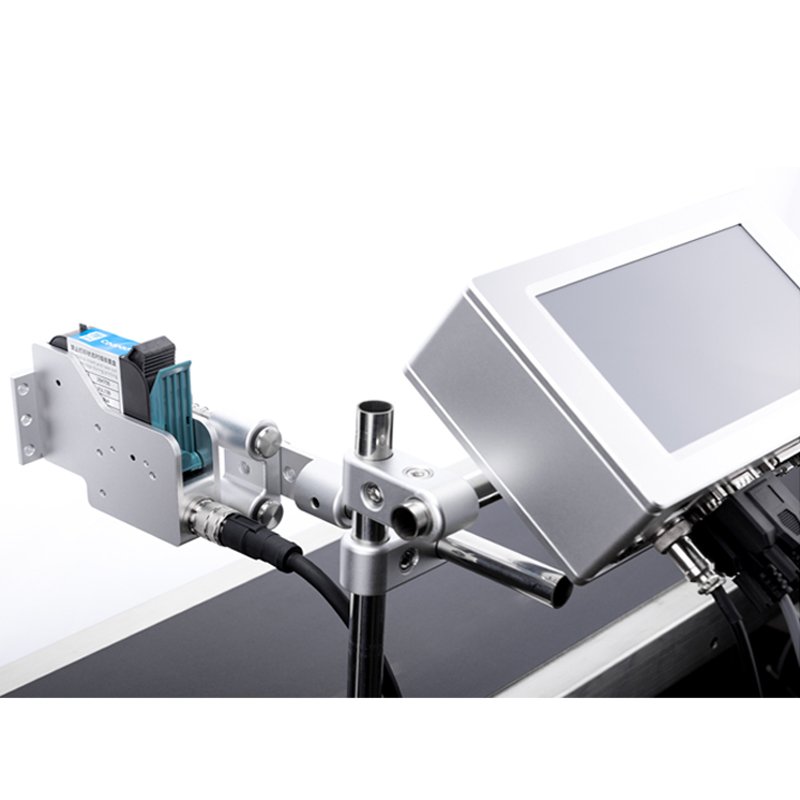 High speed online production date expiry date printing machine continuous inkjet printer with production line