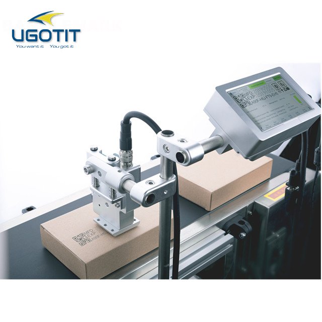 High speed online production date expiry date printing machine continuous inkjet printer with production line